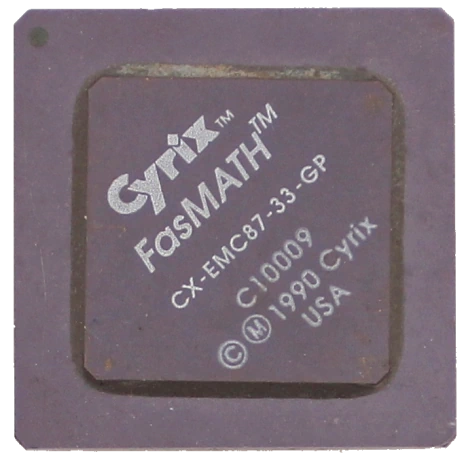 Cyrix FasMath CX-EMC87-33-GP