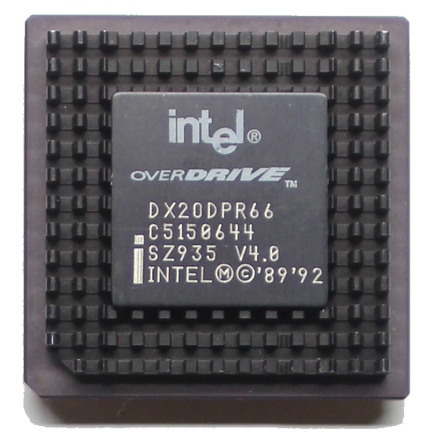 Процессор Intel Overdrive DX20DPR66